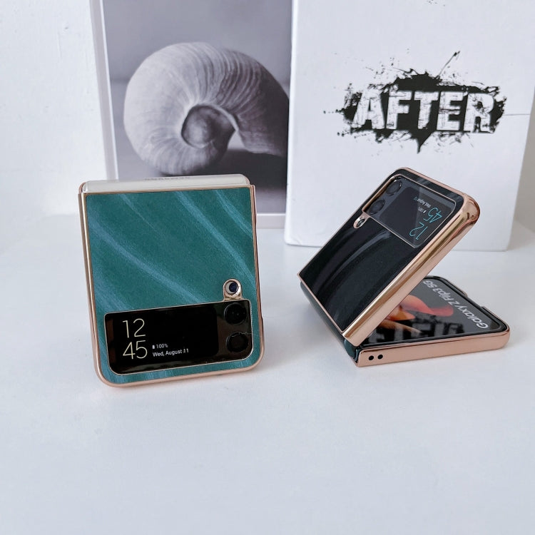 For Samsung Galaxy Z Flip4 Nano Electroplate Phone Case