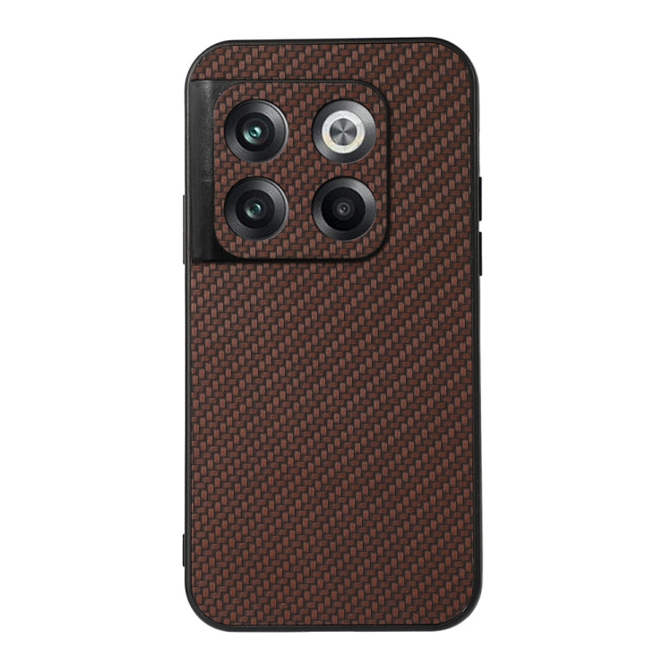 For OnePlus Ace Pro / 10T Carbon Fiber Texture PU Phone Case