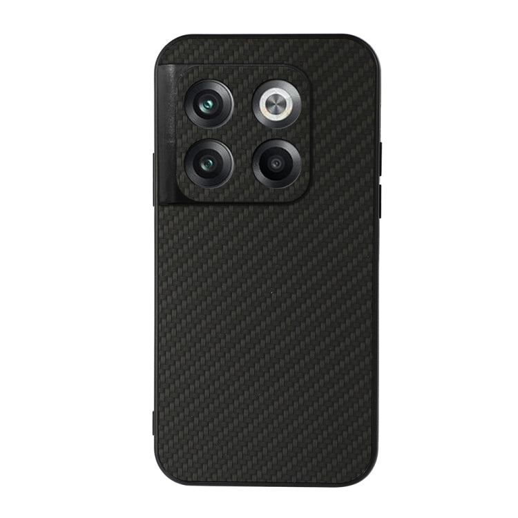 For OnePlus Ace Pro / 10T Carbon Fiber Texture PU Phone Case