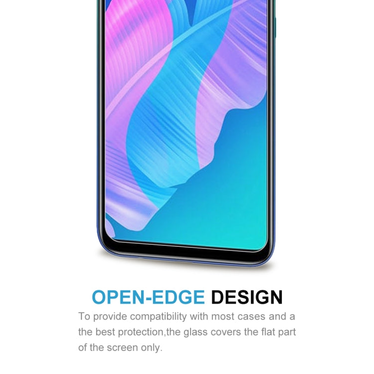 10 PCS 0.26mm 9H Surface Hardness 2.5D Explosion-proof Tempered Glass Non-full Screen Film For Huawei Y7p
