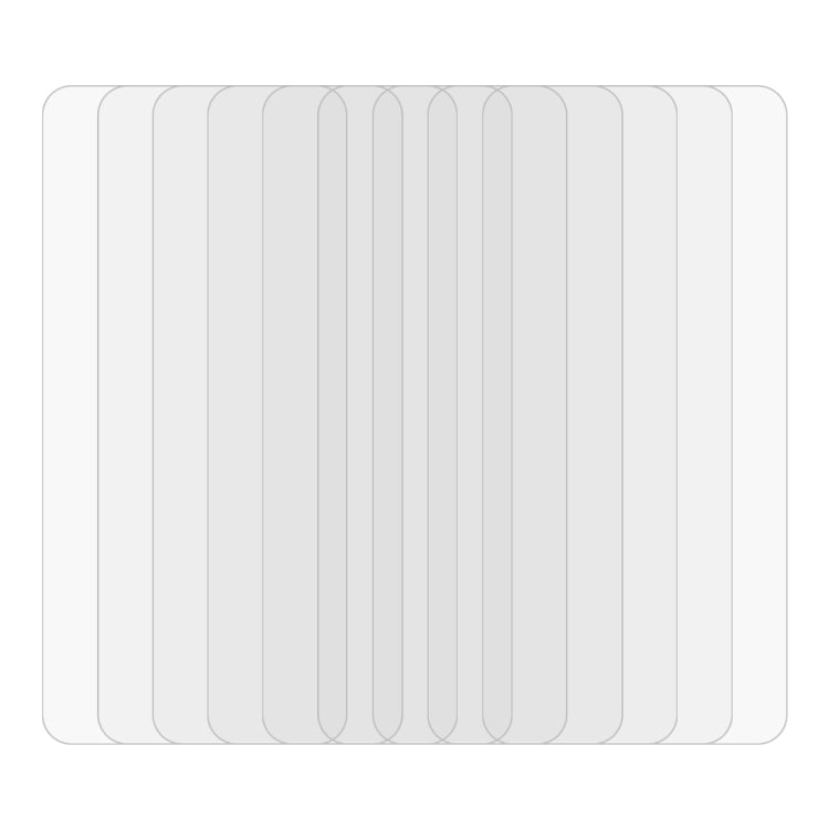 10 PCS 0.26mm 9H Surface Hardness 2.5D Explosion-proof Tempered Glass Non-full Screen Film For Huawei Y9s