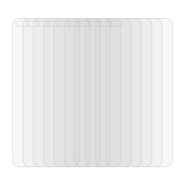 10 PCS 0.26mm 9H Surface Hardness 2.5D Explosion-proof Tempered Glass Non-full Screen Film For Huawei Honor V30