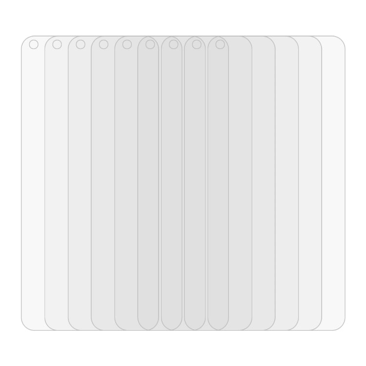 10 PCS 0.26mm 9H Surface Hardness 2.5D Explosion-proof Tempered Glass Non-full Screen Film For Huawei Honor Play 4T
