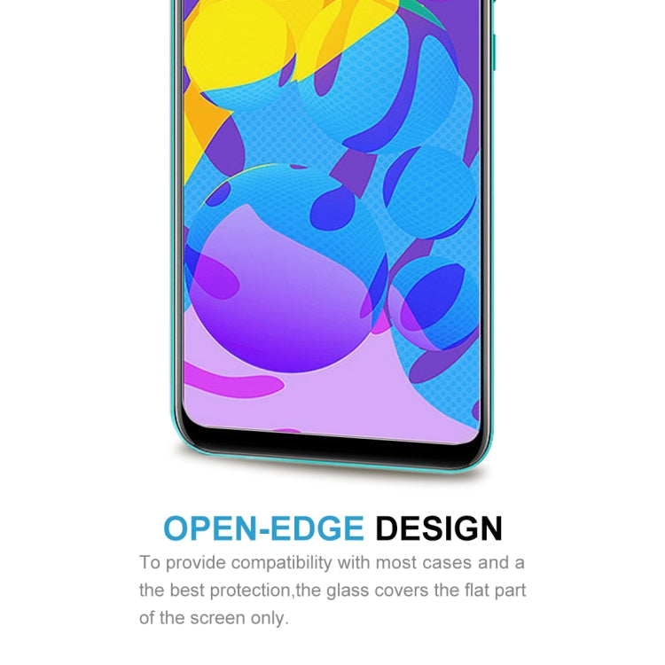 10 PCS 0.26mm 9H Surface Hardness 2.5D Explosion-proof Tempered Glass Non-full Screen Film For Huawei Honor Play 4T