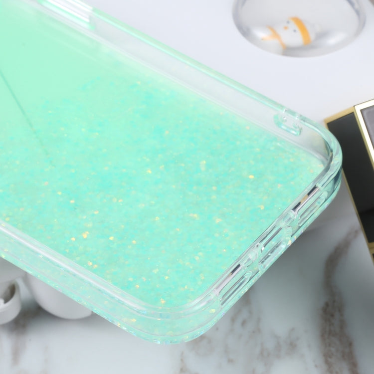 For iPhone 14 DFANS DESIGN Snowflake Starlight Shining Phone Case