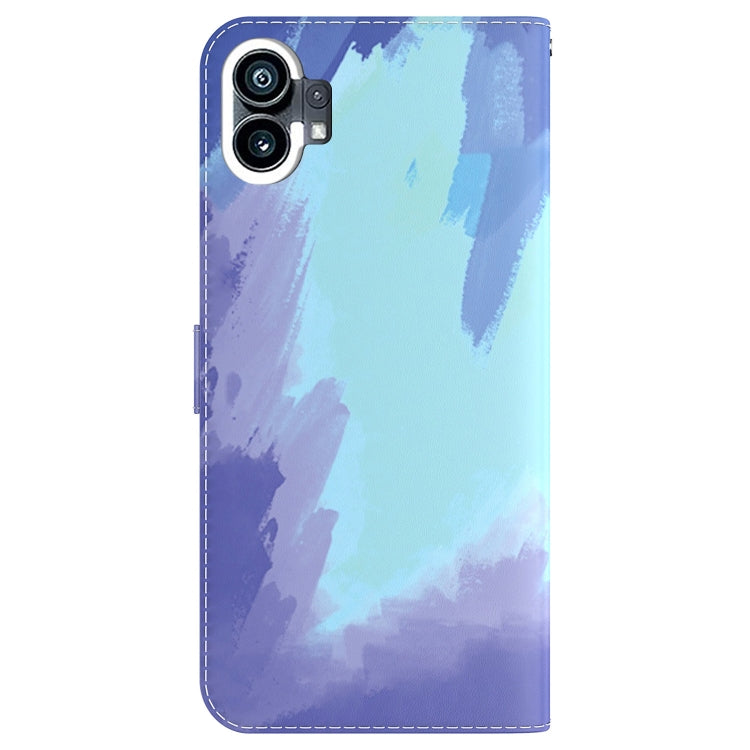 For Nothing Phone 1 Watercolor Pattern Flip Leather Phone Case