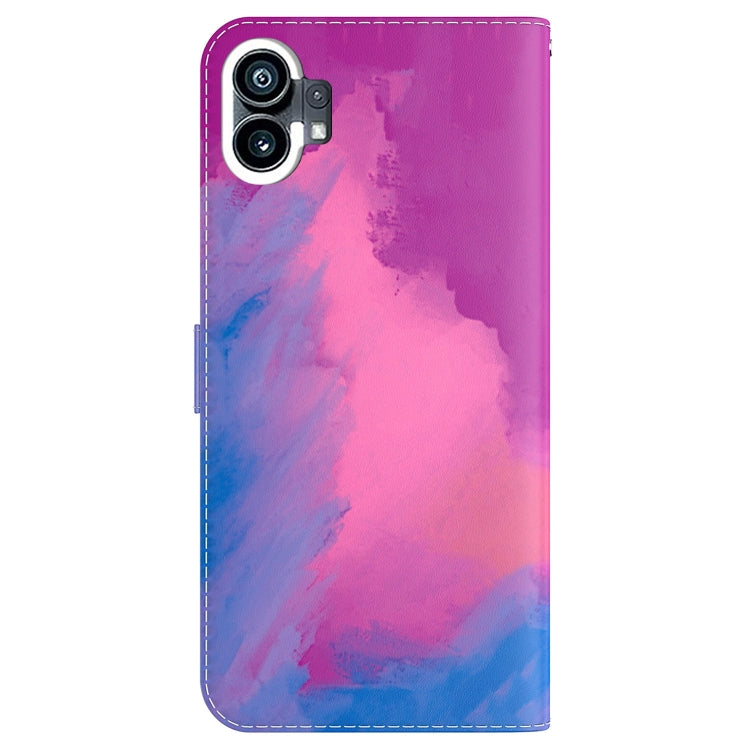 For Nothing Phone 1 Watercolor Pattern Flip Leather Phone Case