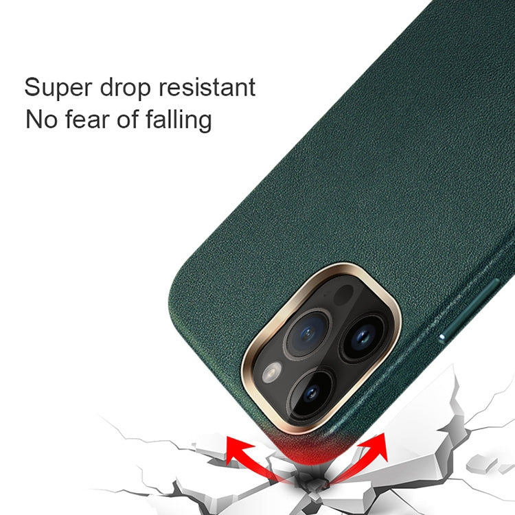 For iPhone 14 Pro Max Mutural Mingdian Series PU + PC Full Coverage Shockproof Case