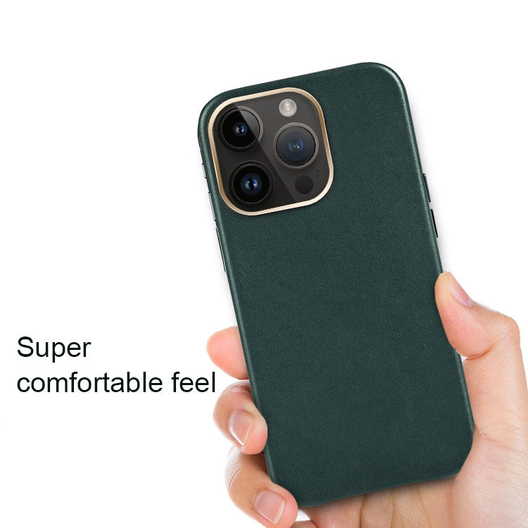 For iPhone 14 Pro Max Mutural Mingdian Series PU + PC Full Coverage Shockproof Case