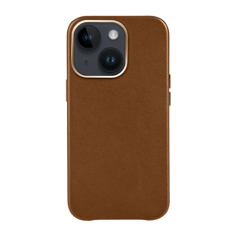 For iPhone 14 Mutural Mingdian Series PU + PC Full Coverage Shockproof Case