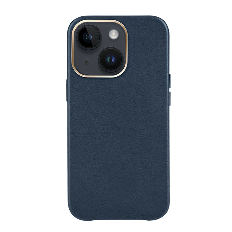 For iPhone 14 Plus Mutural Mingdian Series PU + PC Full Coverage Shockproof Case