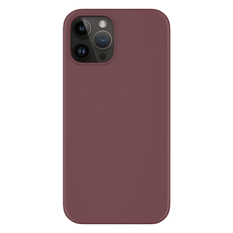 For iPhone 14 Pro Max Mutural Yuemu Series Liquid Silicone Microfiber Case