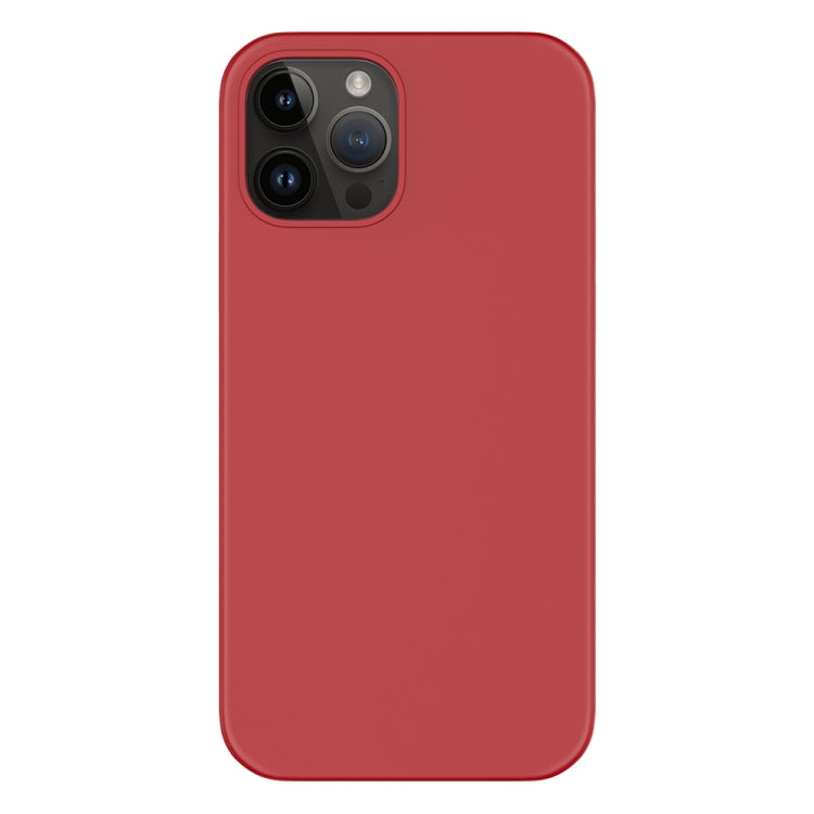 For iPhone 14 Pro Max Mutural Yuemu Series Liquid Silicone Microfiber Case