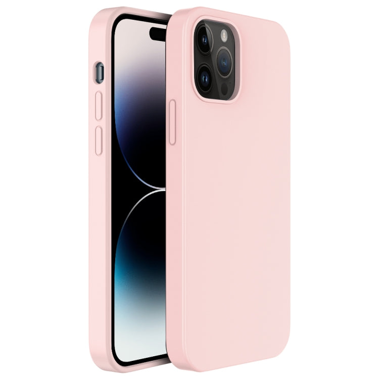 For iPhone 14 Pro Mutural Yuemu Series Liquid Silicone Microfiber Case