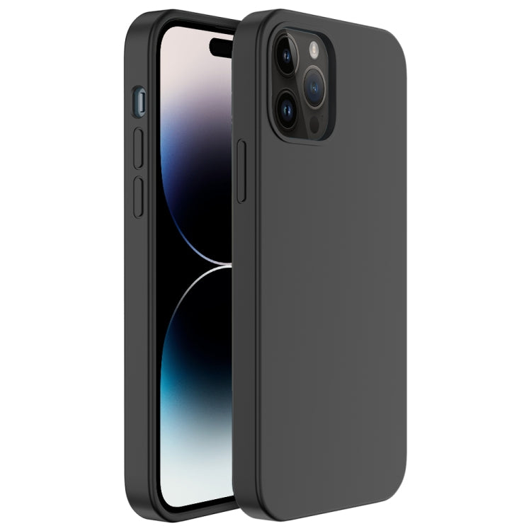 For iPhone 14 Pro Mutural Yuemu Series Liquid Silicone Microfiber Case