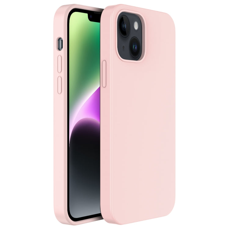 For iPhone 14 Plus Mutural Yuemu Series Liquid Silicone Microfiber Case