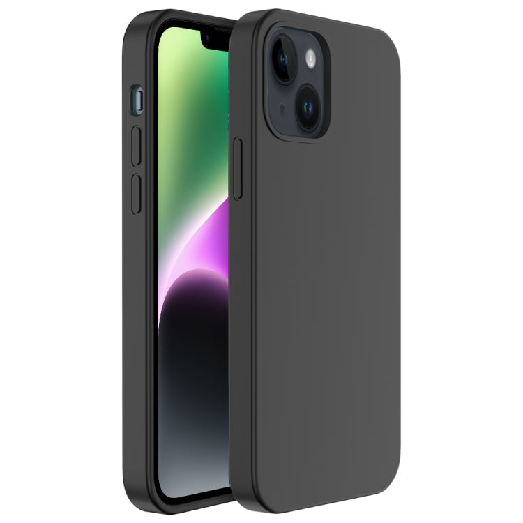 For iPhone 14 Plus Mutural Yuemu Series Liquid Silicone Microfiber Case