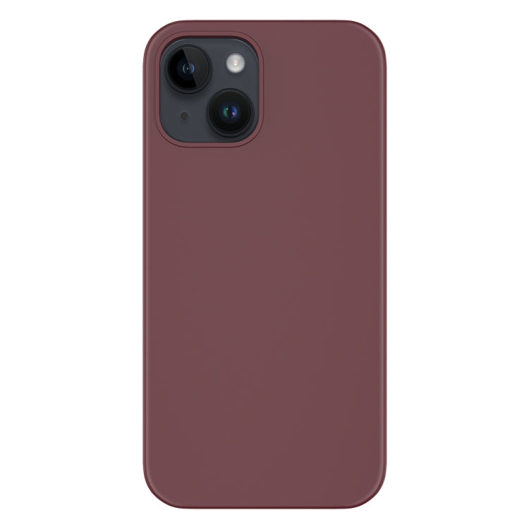 For iPhone 14 Plus Mutural Yuemu Series Liquid Silicone Microfiber Case