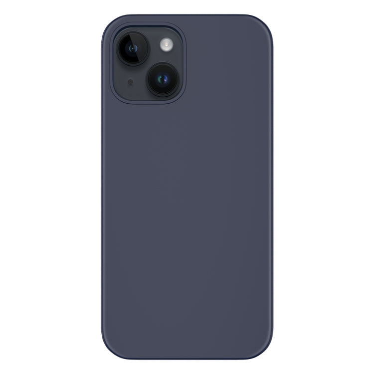 For iPhone 14 Plus Mutural Yuemu Series Liquid Silicone Microfiber Case