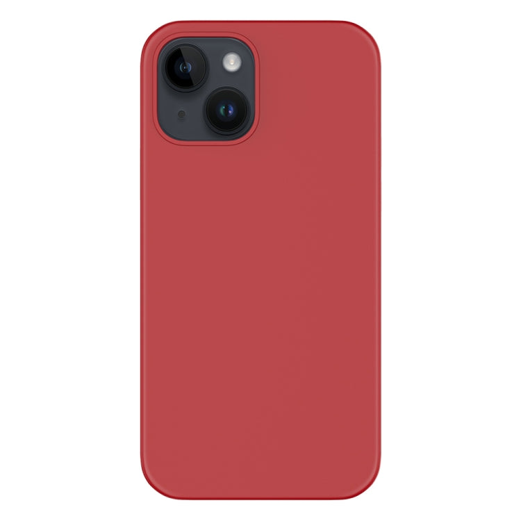For iPhone 14 Plus Mutural Yuemu Series Liquid Silicone Microfiber Case
