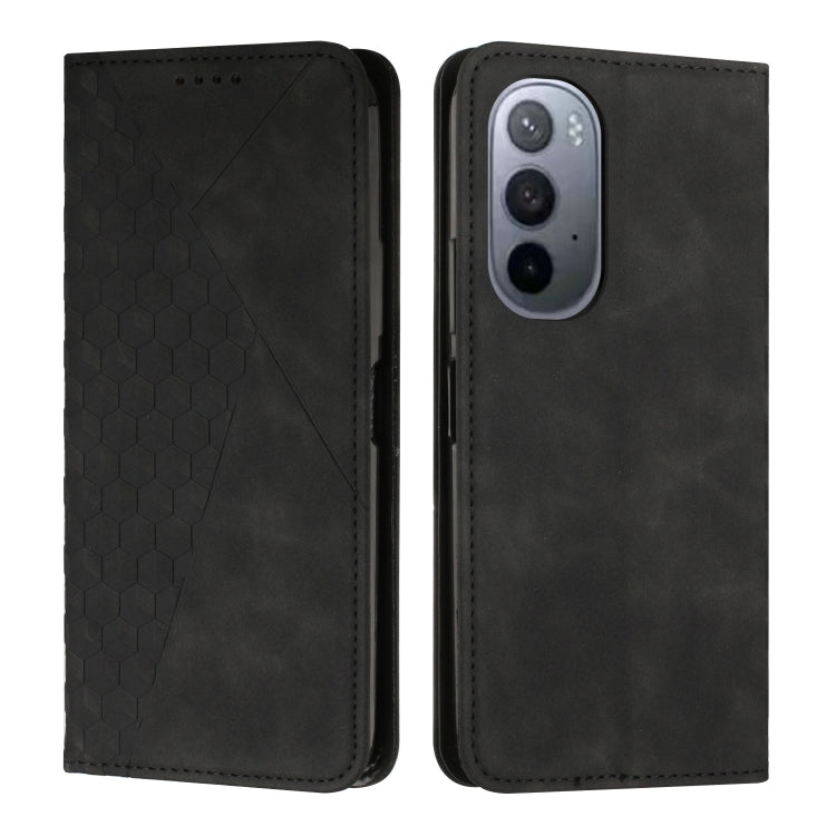 For Motorola Edge 30 Ultra 5G/X30 Pro 5G Diamond Pattern Splicing Skin Feel Magnetic Phone Case