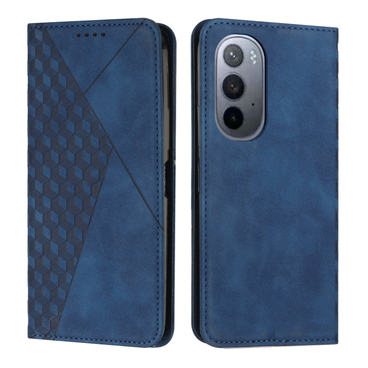 For Motorola Edge 30 Ultra 5G/X30 Pro 5G Diamond Pattern Splicing Skin Feel Magnetic Phone Case