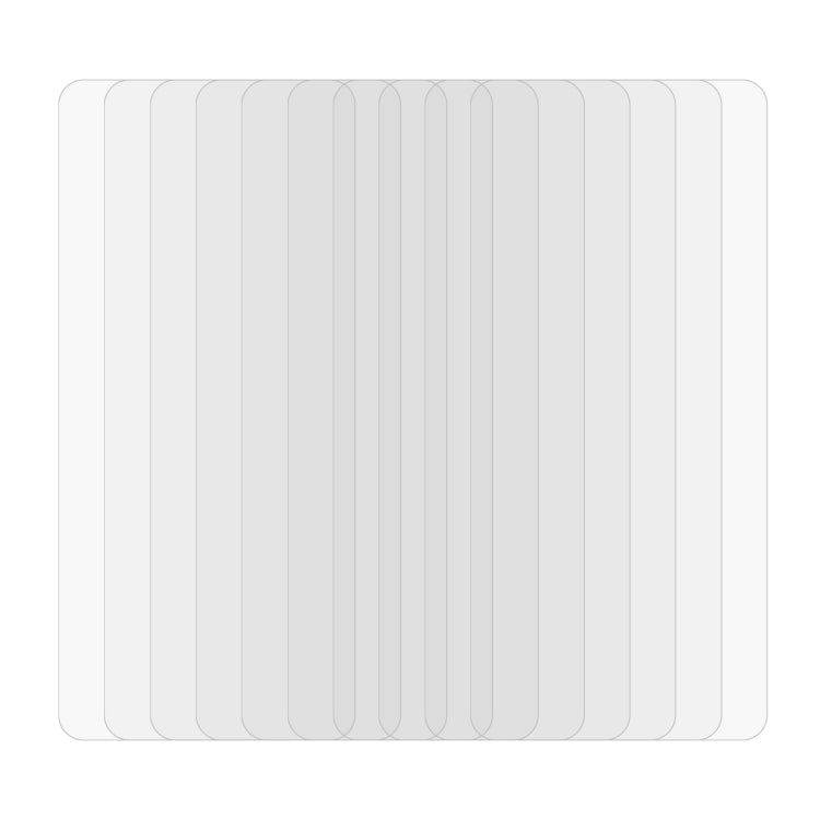 10 PCS 0.26mm 9H Surface Hardness 2.5D Explosion-proof Tempered Glass Non-full Screen Film For Xiaomi Redmi Note 9 Pro