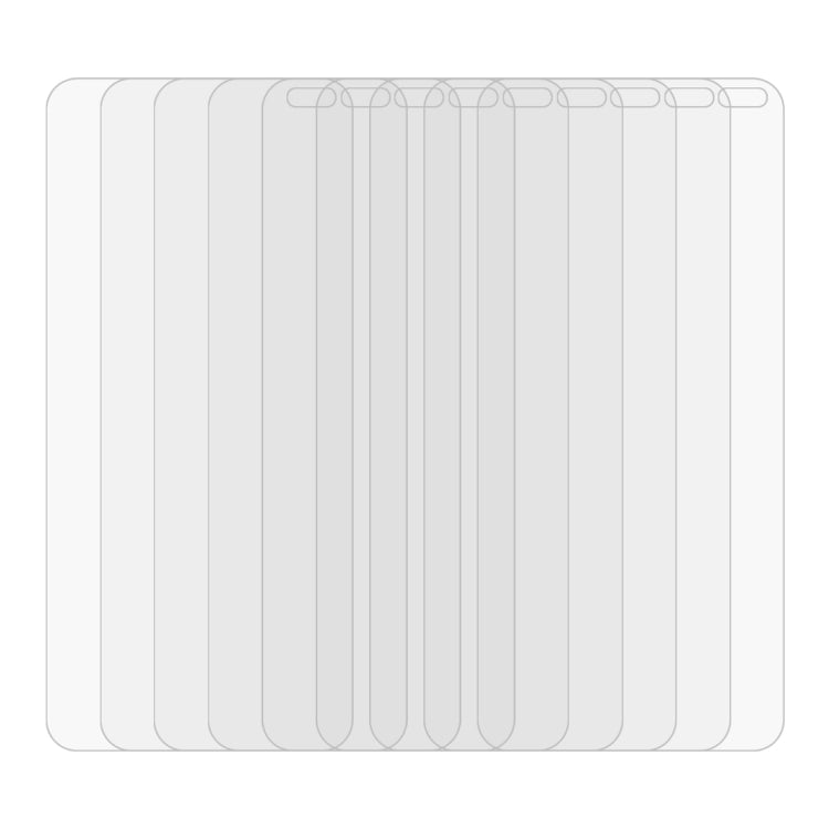 10 PCS 0.26mm 9H Surface Hardness 2.5D Explosion-proof Tempered Glass Non-full Screen Film For Xiaomi Redmi K30