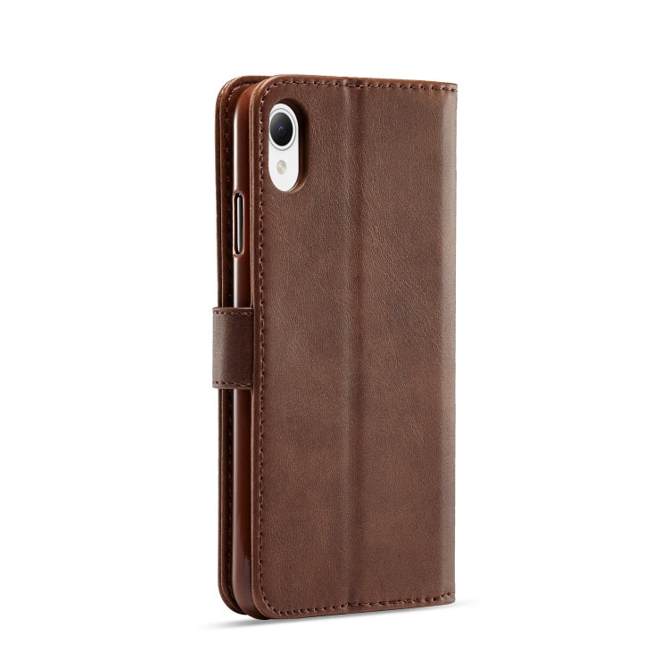 For Samsung Galaxy A23e LC.IMEEKE Calf Texture Leather Phone Case