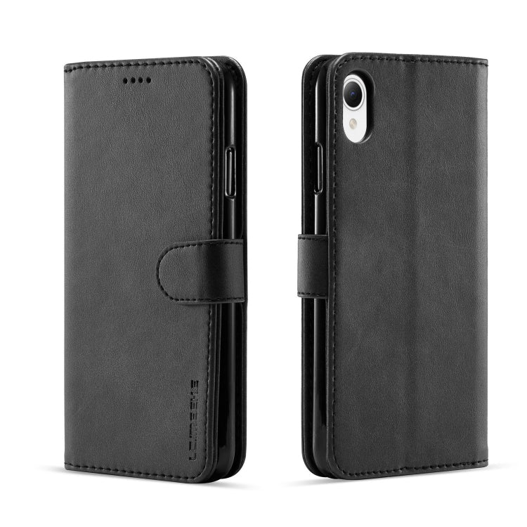 For Samsung Galaxy A23e LC.IMEEKE Calf Texture Leather Phone Case