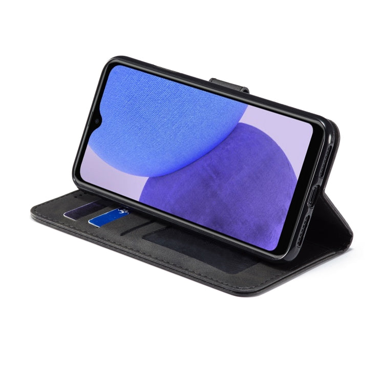 For Samsung Galaxy A23e LC.IMEEKE Calf Texture Leather Phone Case