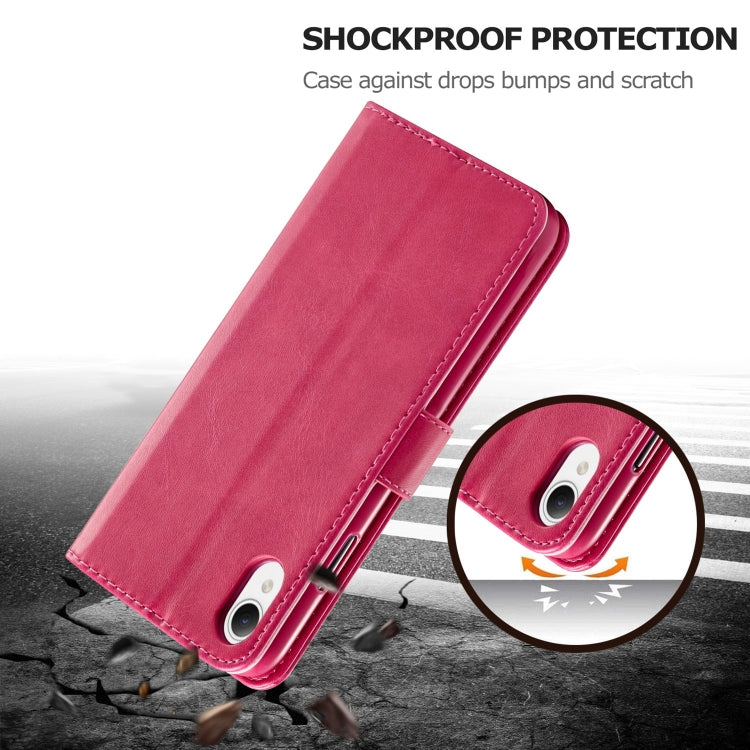 For Samsung Galaxy A23e LC.IMEEKE Calf Texture Leather Phone Case