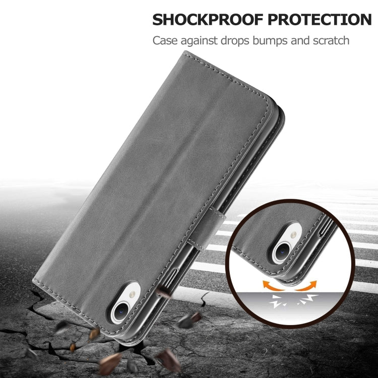 For Samsung Galaxy A23e LC.IMEEKE Calf Texture Leather Phone Case