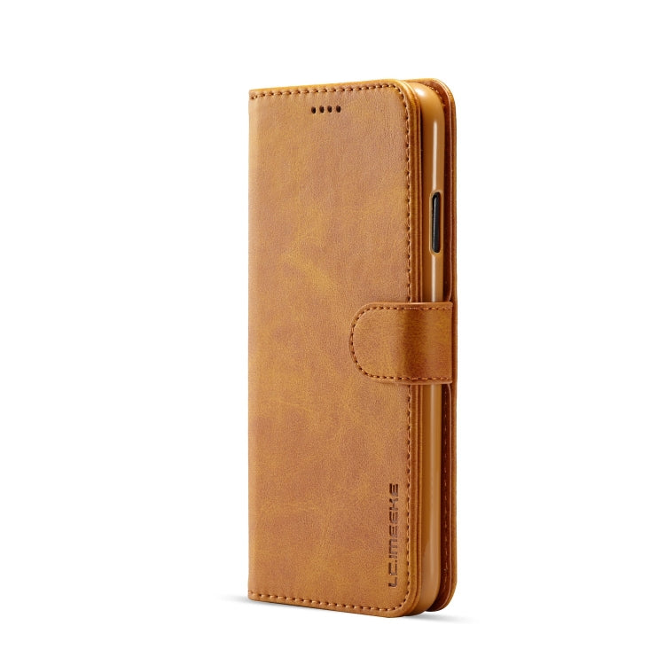 For Samsung Galaxy A23e LC.IMEEKE Calf Texture Leather Phone Case