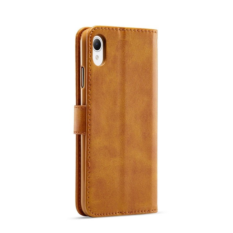 For Samsung Galaxy A23e LC.IMEEKE Calf Texture Leather Phone Case
