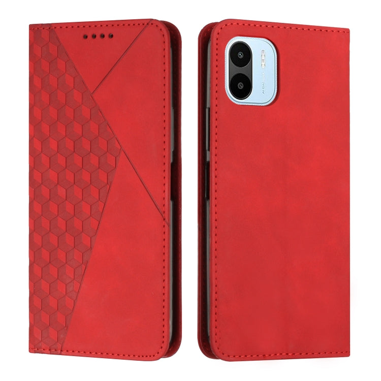 For Xiaomi Redmi A1 Diamond Splicing Skin Feel Magnetic Leather Phone Case