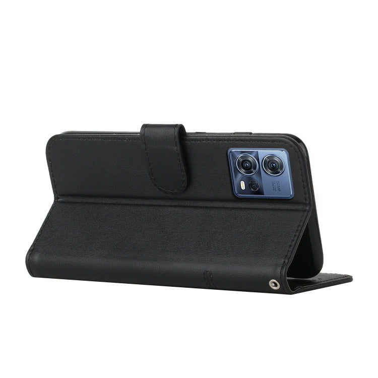For Motorola Moto S30 Pro 5G/Edge 30 Fusion 5G Stitching Calf Texture Buckle Leather Phone Case