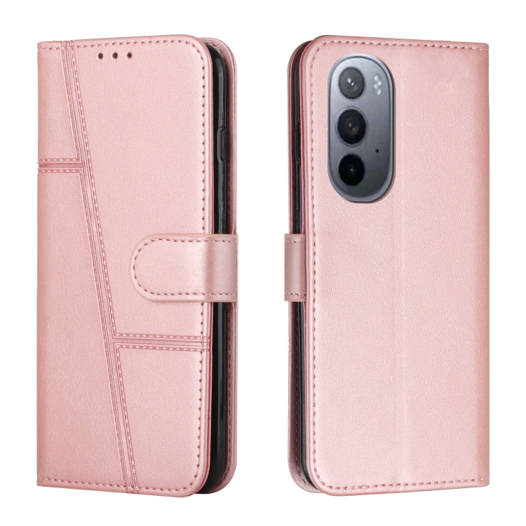 For Motorola Moto X30 Pro 5G/Edge 30 Ultra 5G Stitching Calf Texture Buckle Leather Phone Case
