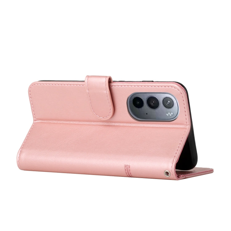 For Motorola Moto X30 Pro 5G/Edge 30 Ultra 5G Stitching Calf Texture Buckle Leather Phone Case