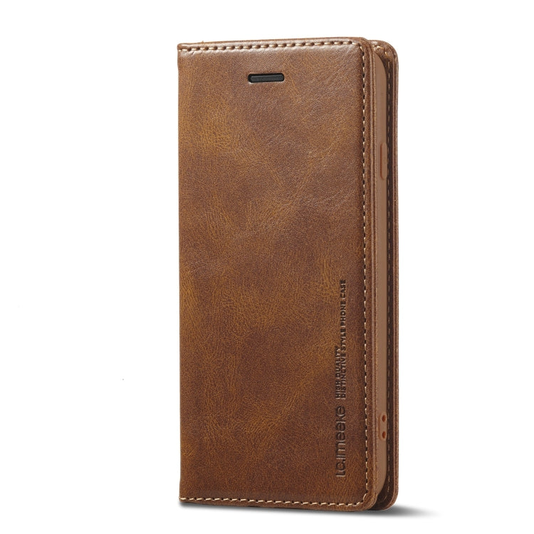 For iPhone SE 2022 / SE 2020 / 8 / 7 LC.IMEEKE RFID Anti-theft Leather Phone Case