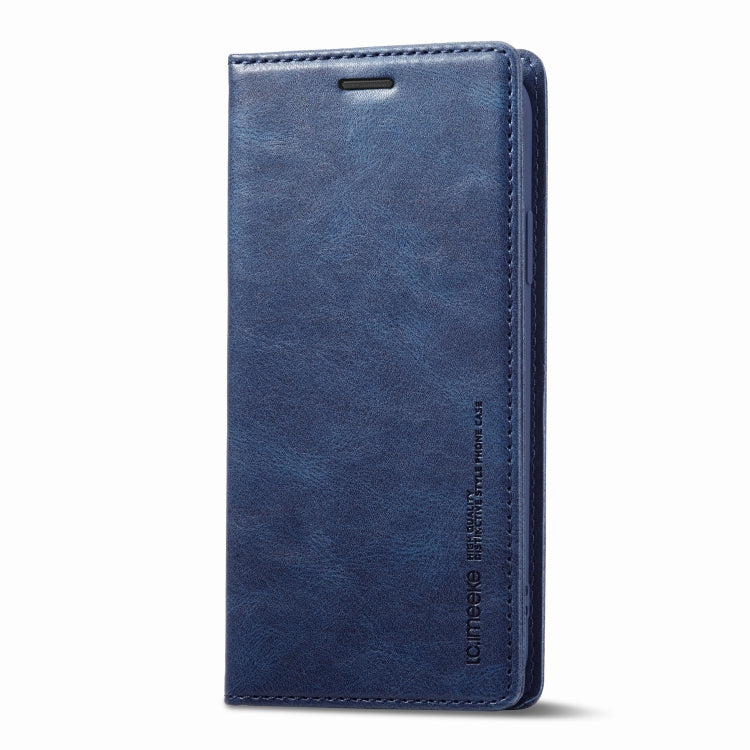 For iPhone XS Max LC.IMEEKE RFID Anti-theft Leather Phone Case