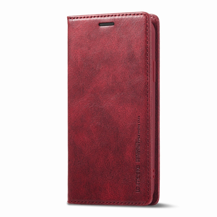 For iPhone X / XS LC.IMEEKE RFID Anti-theft Leather Phone Case