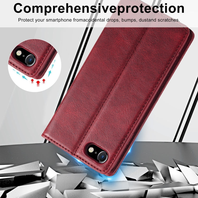 For iPhone 8 Plus / 7 Plus LC.IMEEKE RFID Anti-theft Leather Phone Case