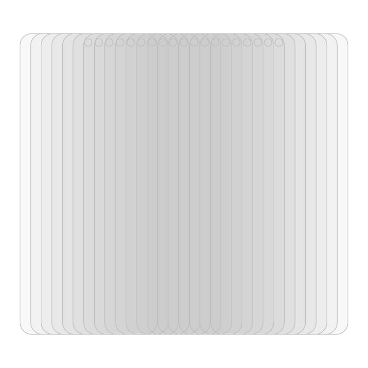 50 PCS 0.26mm 9H Surface Hardness 2.5D Explosion-proof Tempered Glass Non-full Screen Film For Galaxy A51