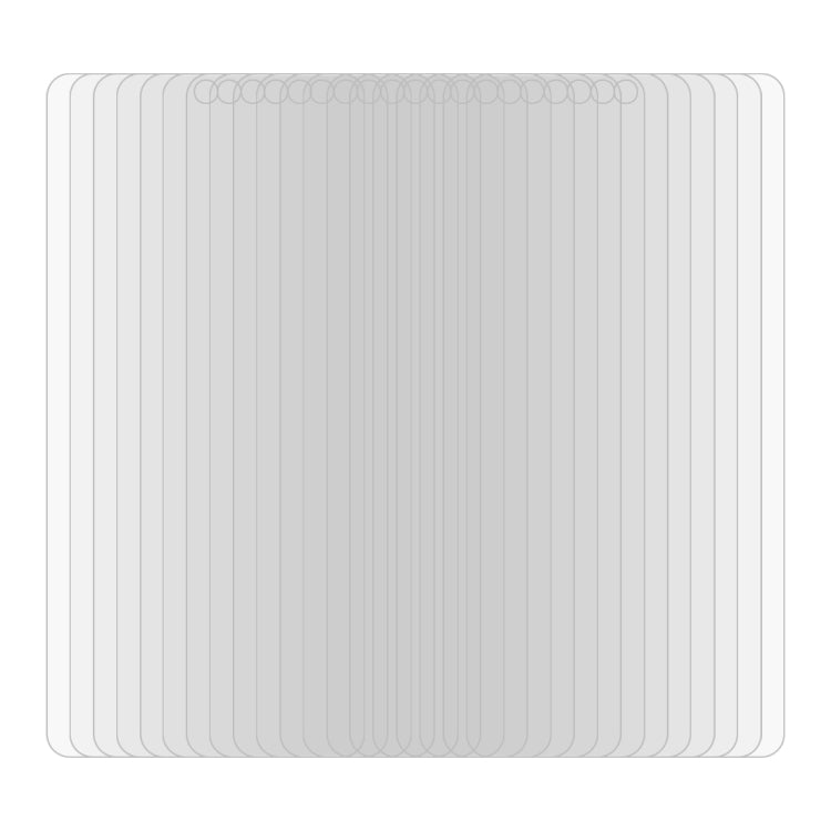 50 PCS 0.26mm 9H Surface Hardness 2.5D Explosion-proof Tempered Glass Non-full Screen Film For Galaxy A91