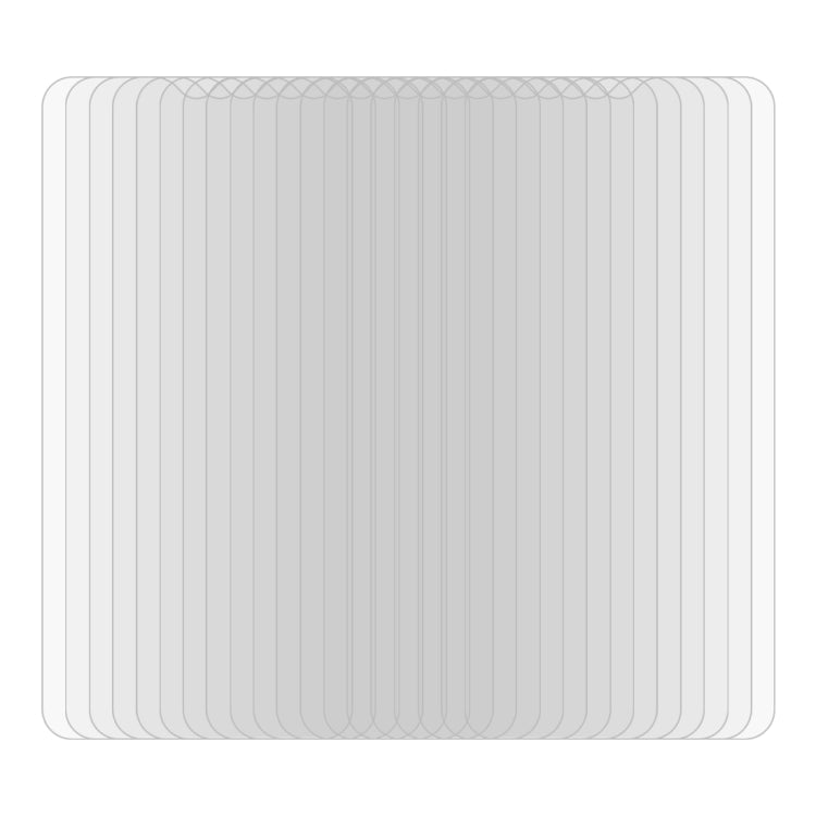 50 PCS 0.26mm 9H Surface Hardness 2.5D Explosion-proof Tempered Glass Non-full Screen Film For Vivo Y19