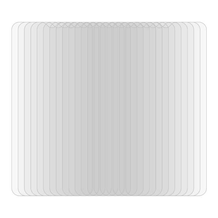 50 PCS 0.26mm 9H Surface Hardness 2.5D Explosion-proof Tempered Glass Non-full Screen Film For Vivo Y5s