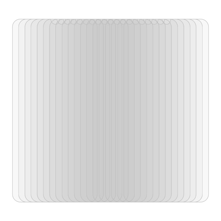 50 PCS 0.26mm 9H Surface Hardness 2.5D Explosion-proof Tempered Glass Non-full Screen Film For Lenovo Z6