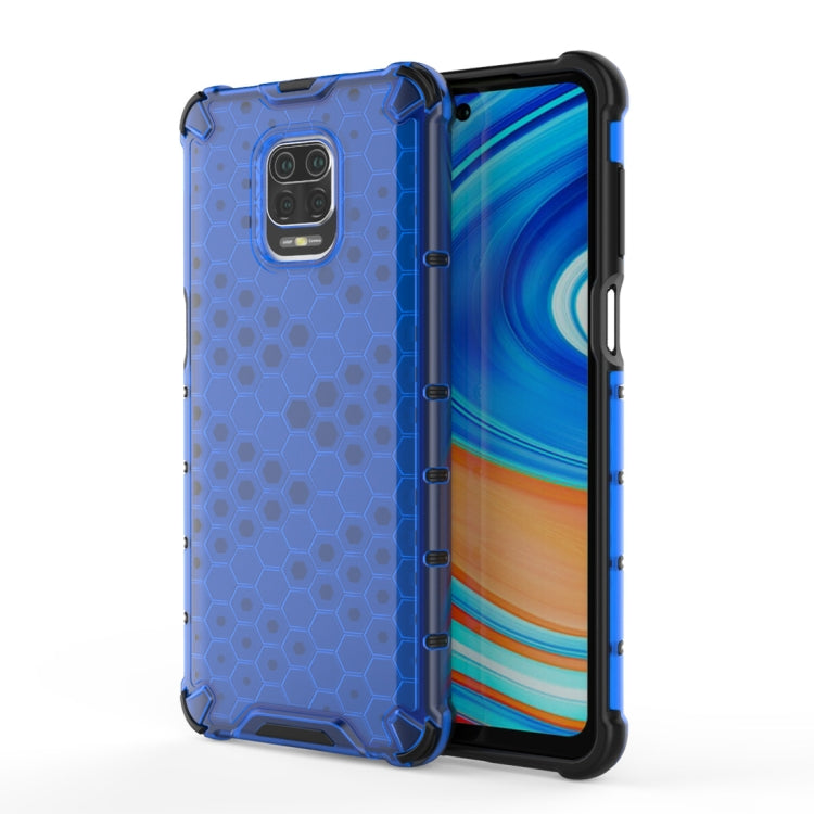 For Xiaomi Redmi Note 9S Shockproof Honeycomb PC + TPU Protective Case