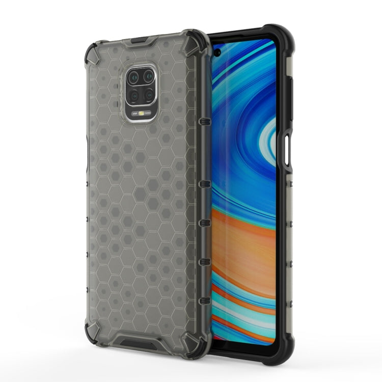 For Xiaomi Redmi Note 9 Pro Shockproof Honeycomb PC + TPU Protective Case